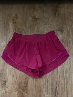 Lululemon Hotty Hot Women’s Athletic Running Shorts - Magenta